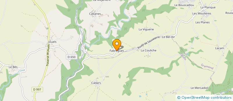 localisation de l'entreprise MADAME ALICIA RAULHAC à GRAMOND