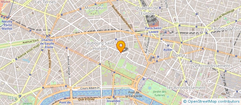 localisation de l'entreprise MADAME ALICIA REES  PARIS