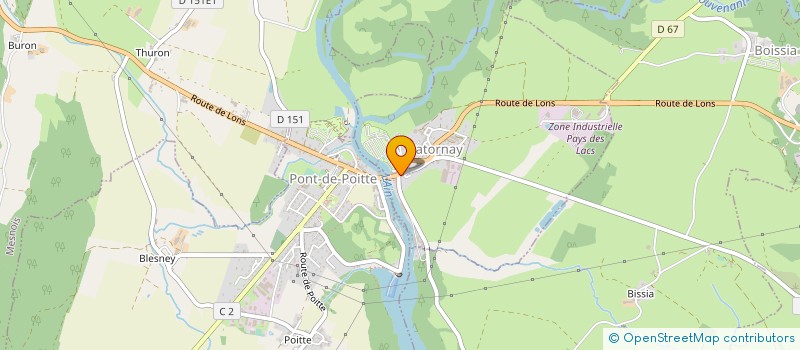 localisation de l'entreprise MADAME ALICIA REGNIER  PATORNAY