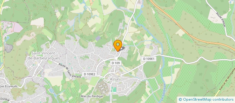 localisation de l'entreprise MADAME ALICIA RENAUD  ASSAS