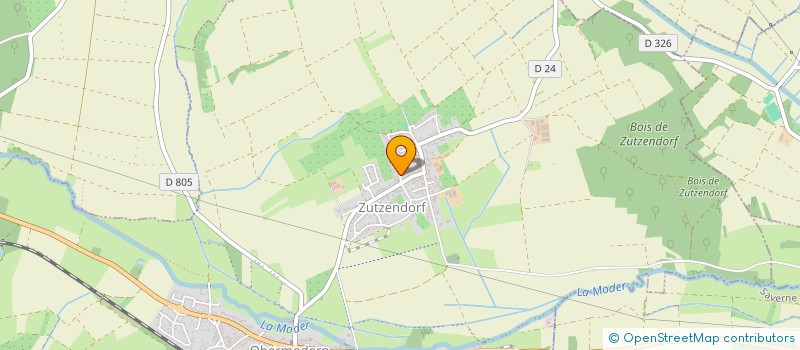 localisation de l'entreprise MADAME ALICIA RENAUD  DOSSENHEIM-SUR-ZINSEL