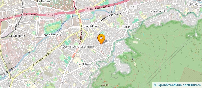 localisation de l'entreprise MADAME ALICIA RENAUDIN  MARSEILLE