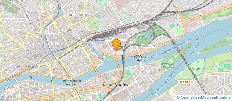 localisation de l'entreprise MADAME ALICIA ROQUET  NANTES