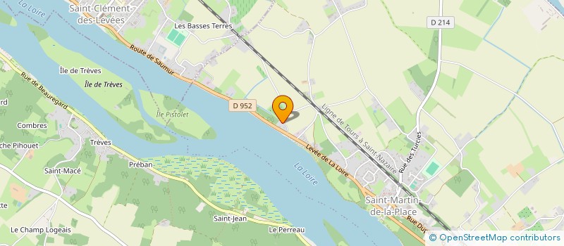 localisation de l'entreprise MADAME ALICIA ROULLEAU  GENNES-VAL-DE-LOIRE