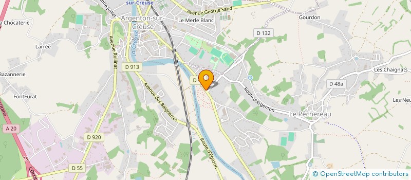 localisation de l'entreprise MADAME ALICIA ROUSSEAU à LE PECHEREAU