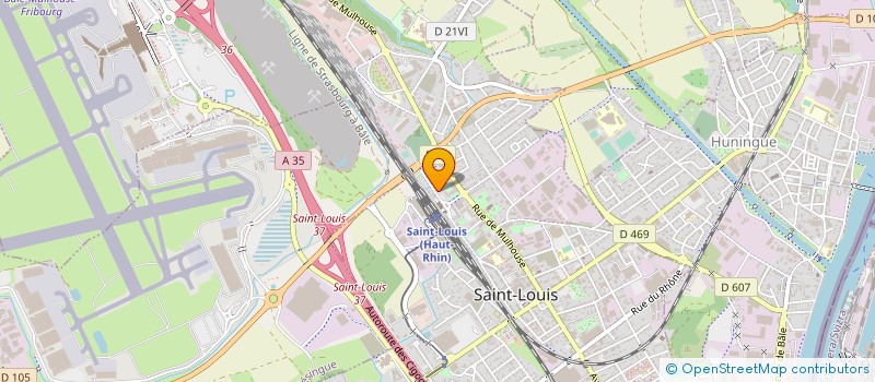 localisation de l'entreprise MADAME ALICIA ROY  SAINT-LOUIS