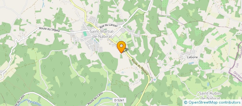 localisation de l'entreprise MADAME ALICIA RUIVO  SAINT-MARTIAL-DE-NABIRAT