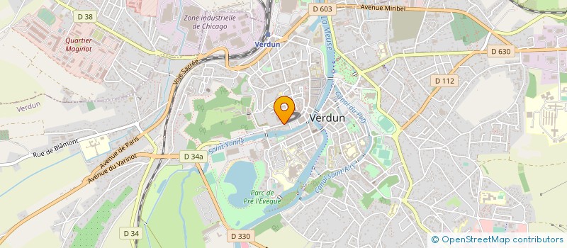 localisation de l'entreprise MADAME ALICIA SANDON à VERDUN