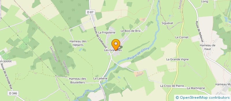 localisation de l'entreprise MADAME ALICIA SAQUET  TAMERVILLE