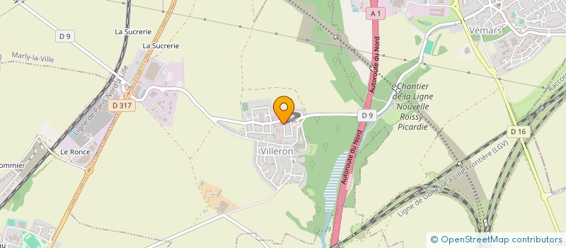 localisation de l'entreprise MADAME ALICIA SCHNELLMANN  VILLERON