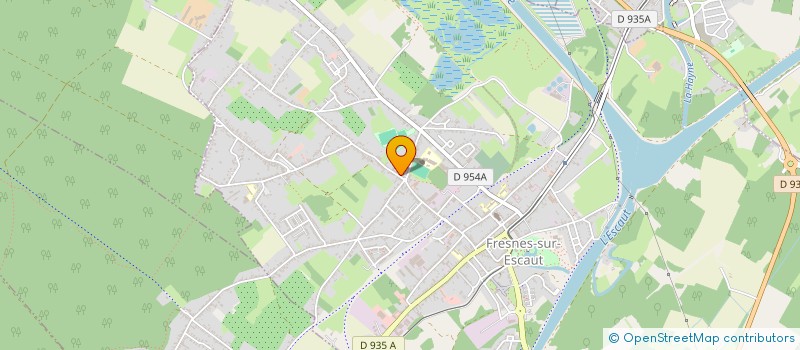 localisation de l'entreprise MADAME ALICIA SIDER  FRESNES-SUR-ESCAUT