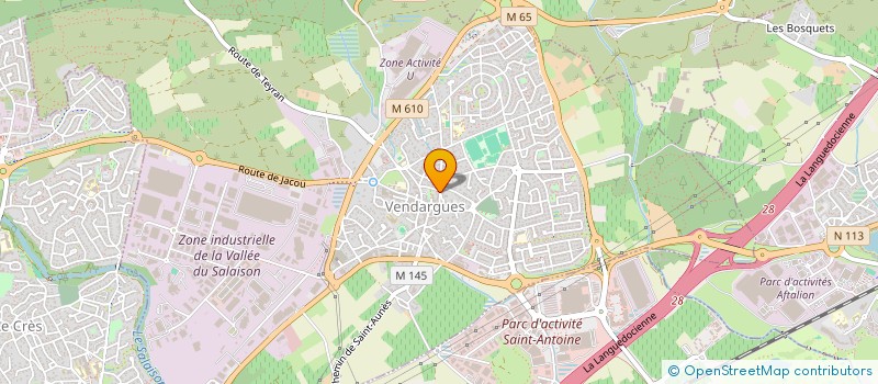 localisation de l'entreprise MADAME ALICIA SIST  GALLARGUES-LE-MONTUEUX