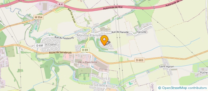 localisation de l'entreprise MADAME ALICIA SKOCZYLAS  OGY-MONTOY-FLANVILLE