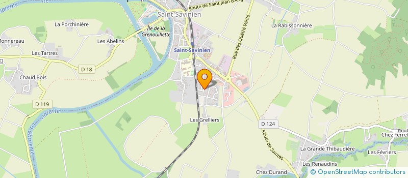 localisation de l'entreprise MADAME ALICIA SOULIMAN  SAINT-SAVINIEN