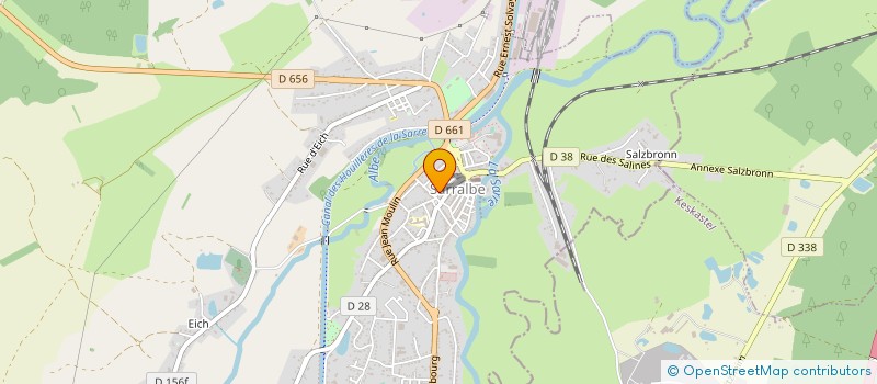 localisation de l'entreprise MADAME ALICIA STOMPEL à SARRALBE