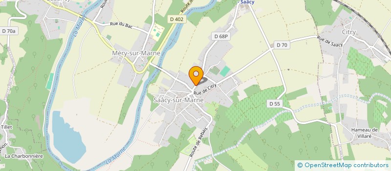 localisation de l'entreprise MADAME ALICIA SUTTER  SAACY-SUR-MARNE