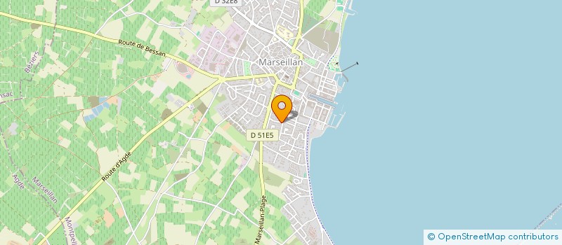 localisation de l'entreprise MADAME ALICIA TADRIST à MARSEILLAN