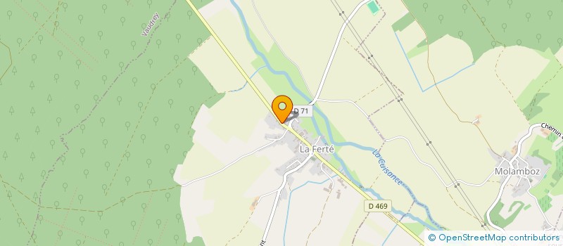 localisation de l'entreprise MADAME ALICIA TETU  LA FERTE