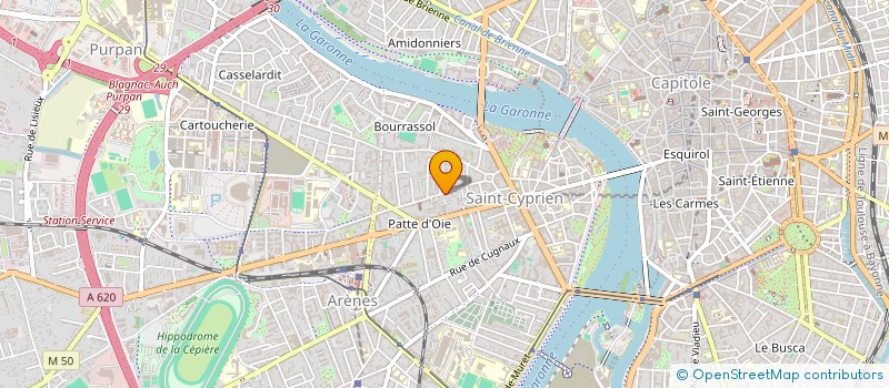localisation de l'entreprise MADAME ALICIA TRABA CORDOBA  TOULOUSE