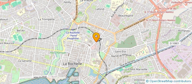 localisation de l'entreprise MADAME ALICIA VALTRIANI VILLANOVA  LA ROCHELLE