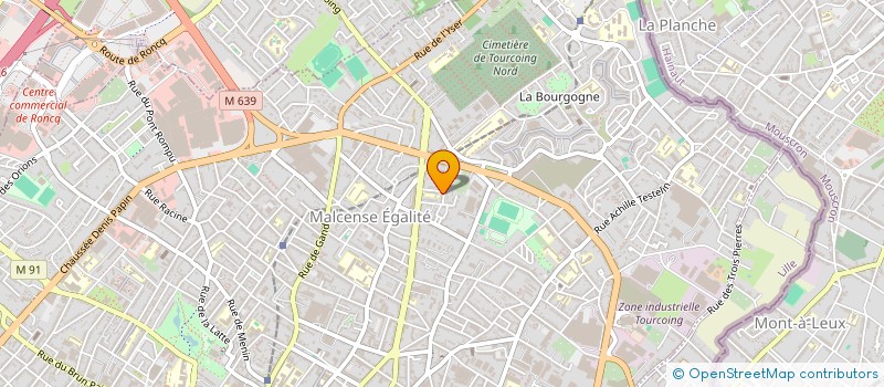 localisation de l'entreprise MADAME ALICIA VANZEVEREN  TOURCOING