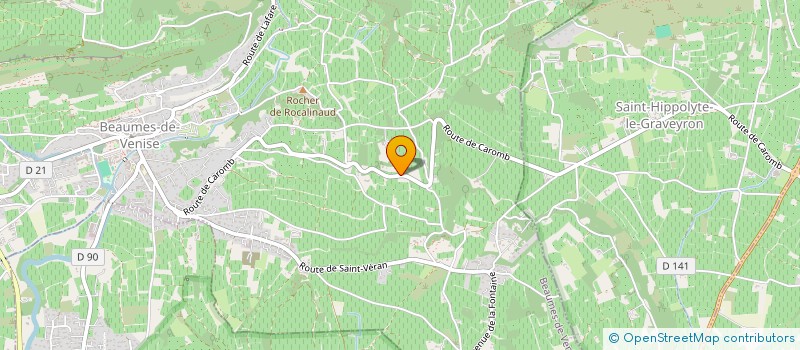 localisation de l'entreprise MADAME ALICIA VAUTE  BEAUMES-DE-VENISE