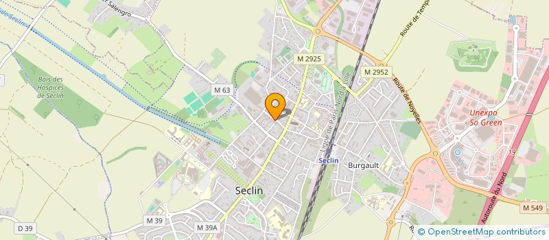 localisation de l'entreprise MADAME ALICIA WANSARD  SECLIN