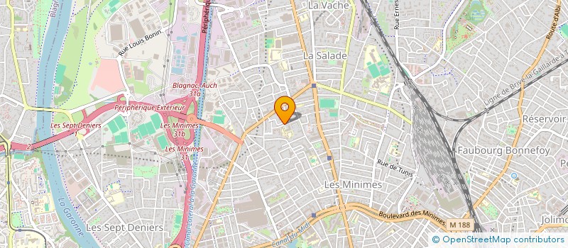 localisation de l'entreprise MADAME ALICIA ZAMORA SANTANDER à TOULOUSE