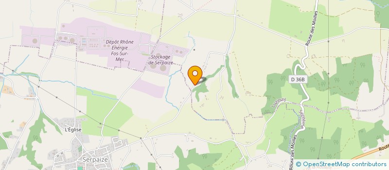 localisation de l'entreprise MADAME ALICIA ZANGARA  LUZINAY