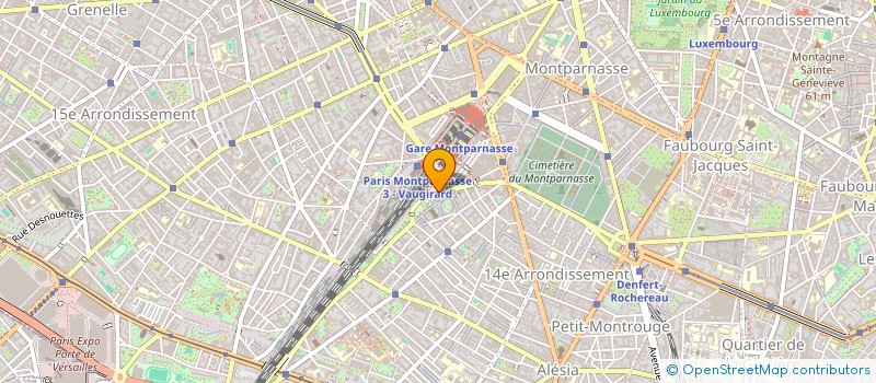 localisation de l'entreprise MADAME ALICJA CZESLAWA WOJNAROWICZ  PARIS