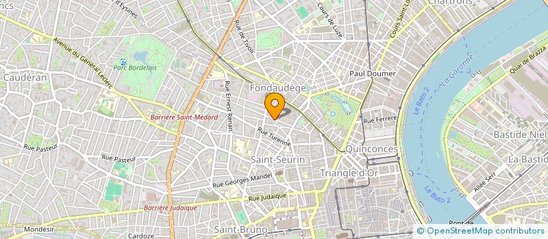 localisation de l'entreprise MADAME ALICJA MODRZYNSKA  BORDEAUX