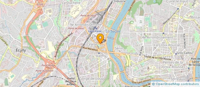 localisation de l'entreprise MADAME ALICJA PRUSACZYK  LYON