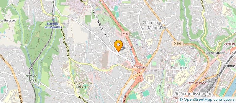 localisation de l'entreprise MADAME ALIDA ARZAC  ECULLY