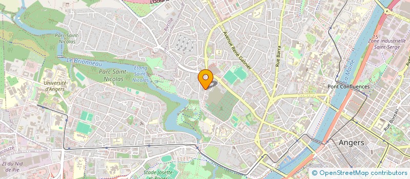 localisation de l'entreprise MADAME ALIDA MANCINI à ANGERS