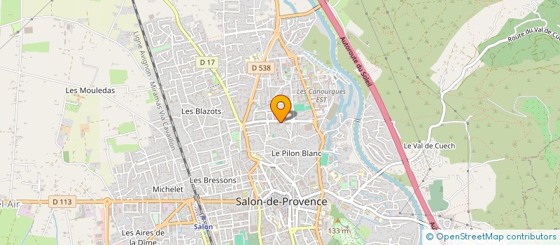 localisation de l'entreprise MADAME ALIDA PECZE à SALON-DE-PROVENCE
