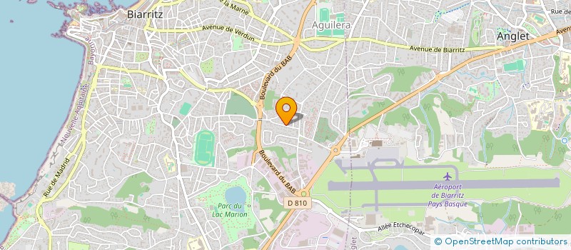 localisation de l'entreprise MADAME ALIDA YAHIA-BERROUIGUET à BIARRITZ