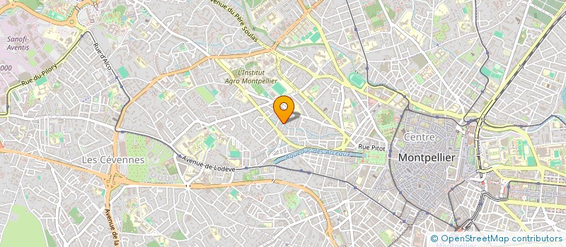 localisation de l'entreprise MADAME ALIEH NEDJAT à MONTPELLIER