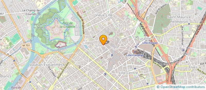 localisation de l'entreprise MADAME ALIENOR BARRE à LILLE