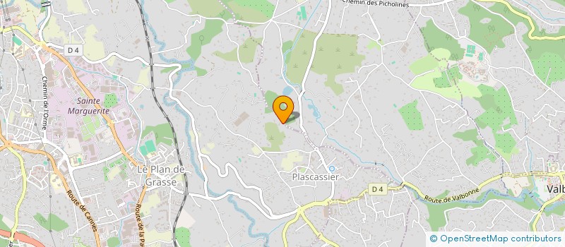 localisation de l'entreprise MADAME ALIENOR BESSE  GRASSE