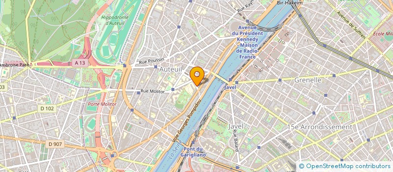 localisation de l'entreprise MADAME ALIENOR BRUN  PARIS