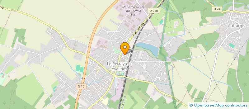 localisation de l'entreprise MADAME ALIENOR D'ADHEMAR DE CRANSAC  LE PERRAY-EN-YVELINES