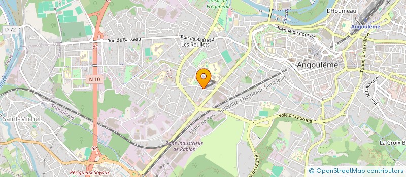 localisation de l'entreprise MADAME ALIENOR DARDILLAC à ANGOULEME