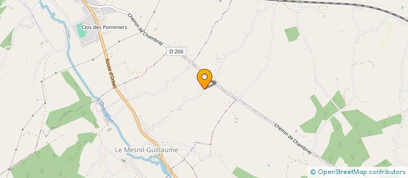 localisation de l'entreprise MADAME ALIENOR ELIE à LE MESNIL-GUILLAUME