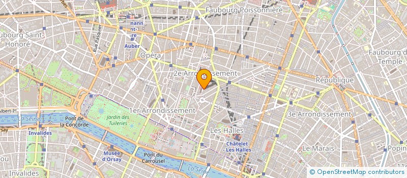 localisation de l'entreprise MADAME ALIENOR FOURNIER MONTGIEUX  PARIS