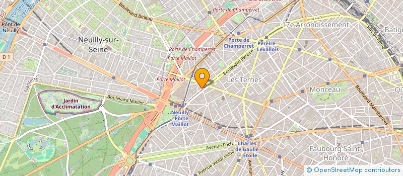 localisation de l'entreprise MADAME ALIENOR HAMEL  PARIS