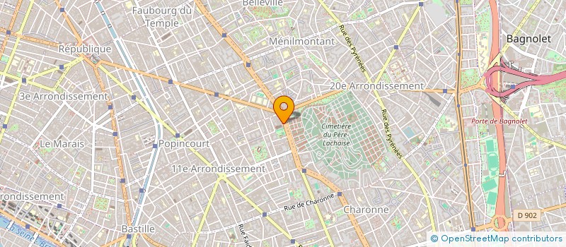 localisation de l'entreprise MADAME ALIENOR LAFOUASSE  PARIS