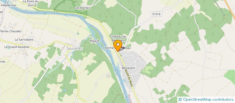 localisation de l'entreprise MADAME ALIENOR ROCHEFORT à POULIGNY-SAINT-PIERRE