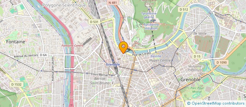 localisation de l'entreprise MADAME ALIENOR VINCENT à GRENOBLE