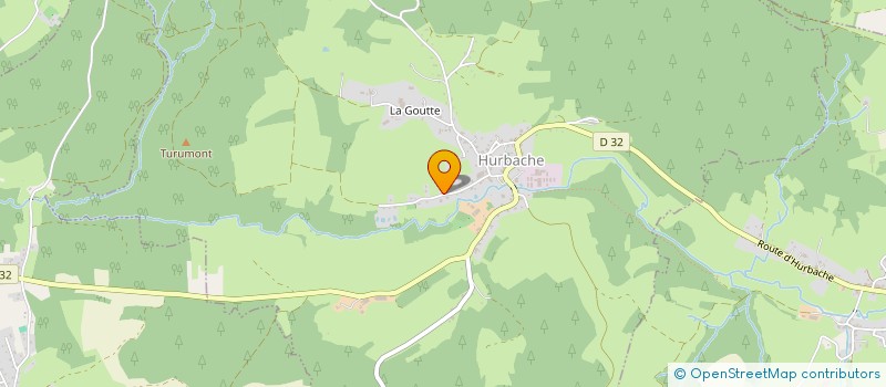 localisation de l'entreprise MADAME ALIETTE ANDRE  HURBACHE