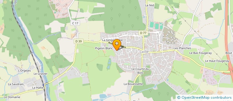 localisation de l'entreprise MADAME ALIETTE BOUCRY  LAILLE